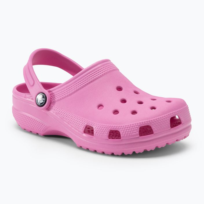 Crocs Classic Clog Παιδικές σαγιονάρες taffy ροζ 2