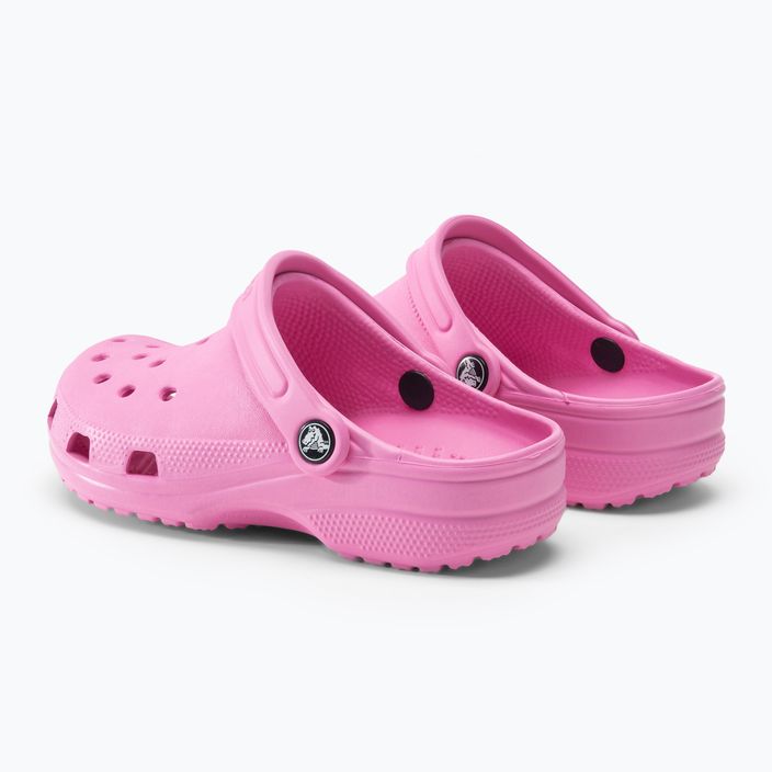 Crocs Classic Clog Παιδικές σαγιονάρες taffy ροζ 4