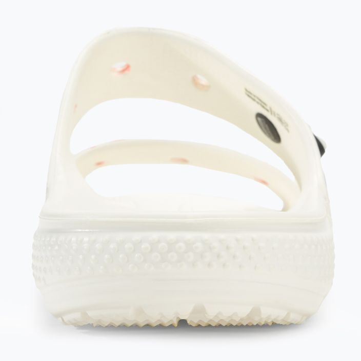 Crocs Classic Crocs Tie-Dye Graphic Sandal λευκό 207283-928 σαγιονάρες 6