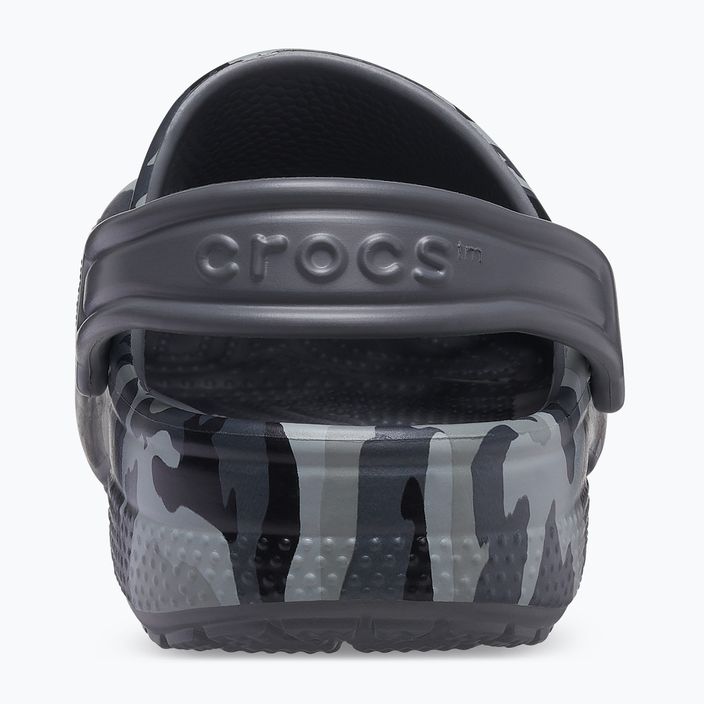 Crocs Classic Camo Clog T γκρι παιδικά σανδάλια 207593-097 13