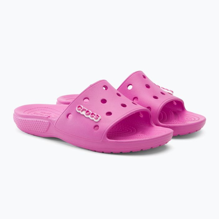 Crocs Classic Crocs Slide σαγιονάρες taffy ροζ 4
