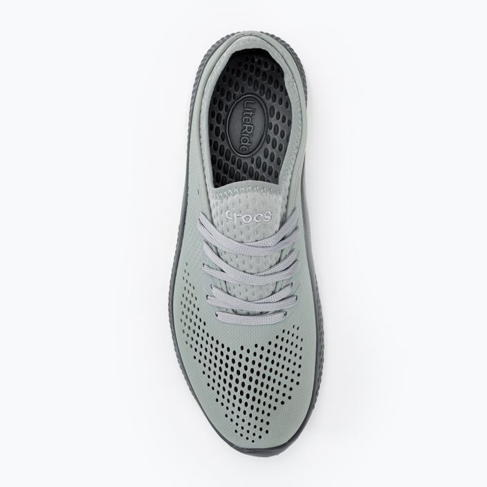 Ανδρικά παπούτσια Crocs LiteRide 360 Pacer ανοιχτό γκρι / γκρι πλακόστρωτο 5