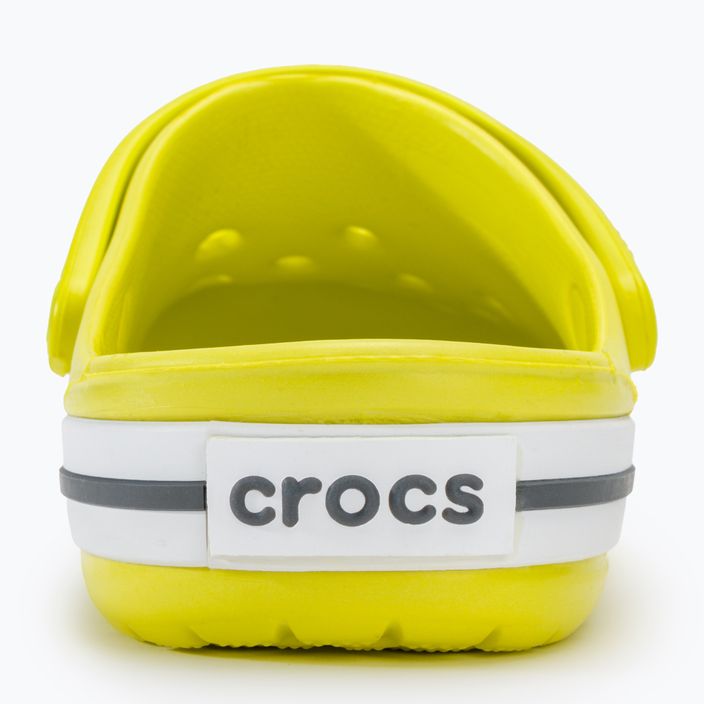 Παιδικές σαγιονάρες Crocs Crocband Clog εσπεριδοειδή/γκρι σαγιονάρες 7