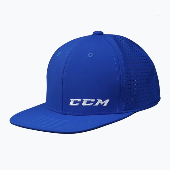 CCM Small Logo Flat Brim SR royal καπέλο μπέιζμπολ με μικρό λογότυπο