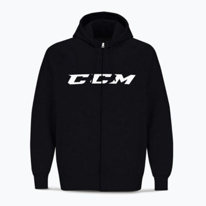 Ανδρικό φούτερ με φερμουάρ CCM CVC SR Full Zip μαύρο