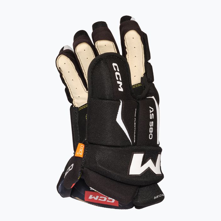 CCM Tacks γάντια χόκεϊ AS-580 SR μαύρο/λευκό 3