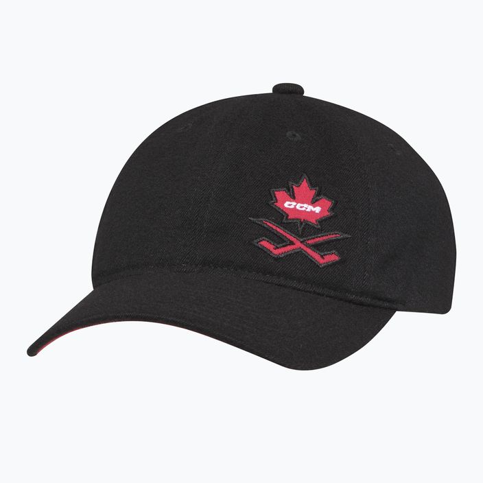 CCM Holiday Plaid Leaf μαύρο καπέλο μπέιζμπολ
