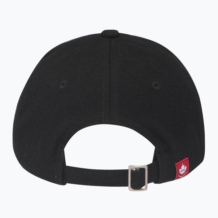 CCM Holiday Plaid Leaf μαύρο καπέλο μπέιζμπολ 3