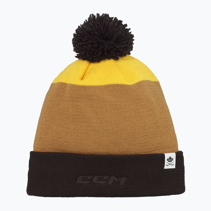 CCM Pom Knit χειμερινό καπέλο μαύρο