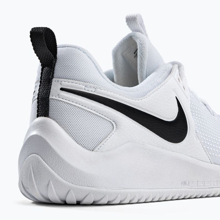 Ανδρικά παπούτσια βόλεϊ Nike Air Zoom Hyperace 2 λευκό και μαύρο AR5281-101 8