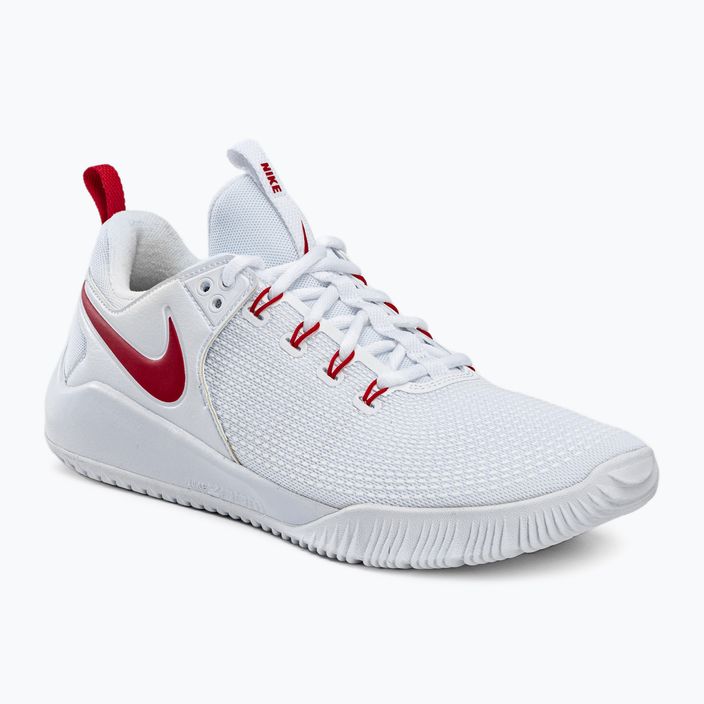 Ανδρικά παπούτσια βόλεϊ Nike Air Zoom Hyperace 2 λευκό και κόκκινο AR5281-106