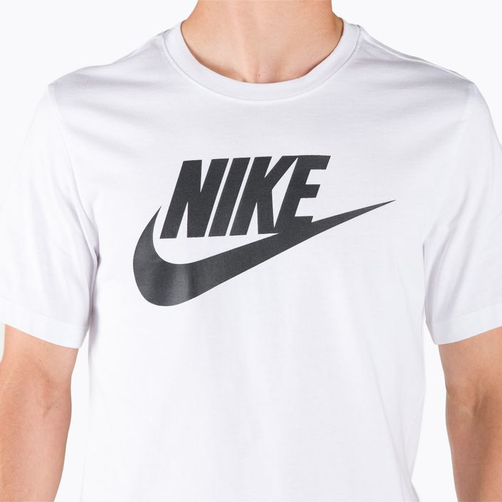Nike Sportswear ανδρικό T-shirt λευκό AR5004-101 4