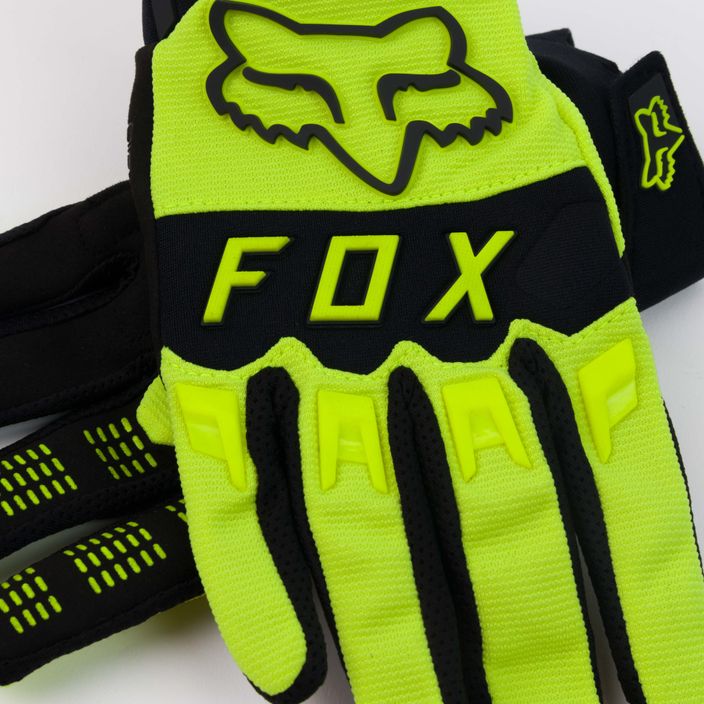 Ανδρικά γάντια ποδηλασίας Fox Racing Dirtpaw κίτρινο 25796 4