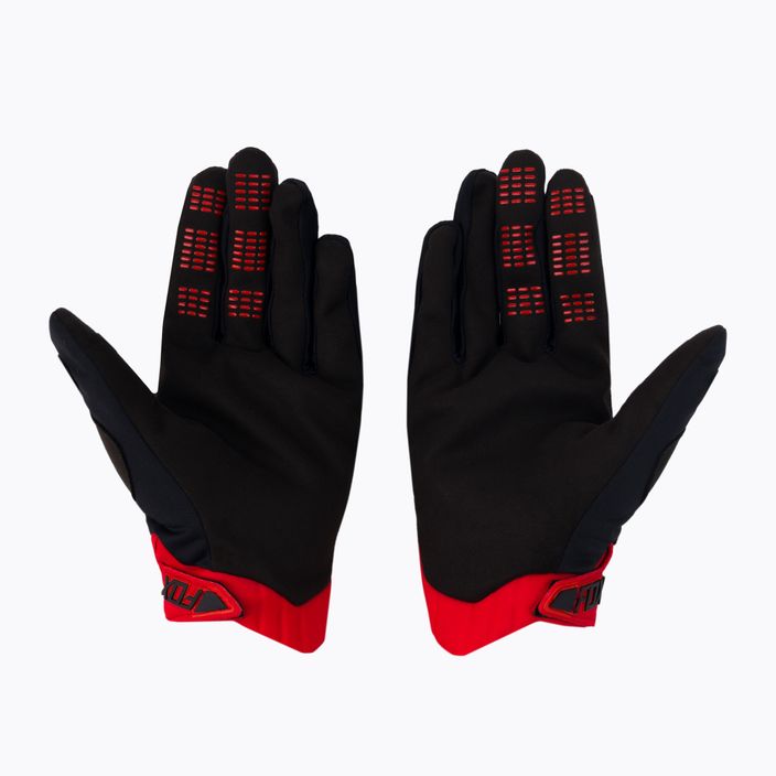 Fox Racing Legion ανδρικά γάντια ποδηλασίας μαύρο/κόκκινο 25800_017_S 2