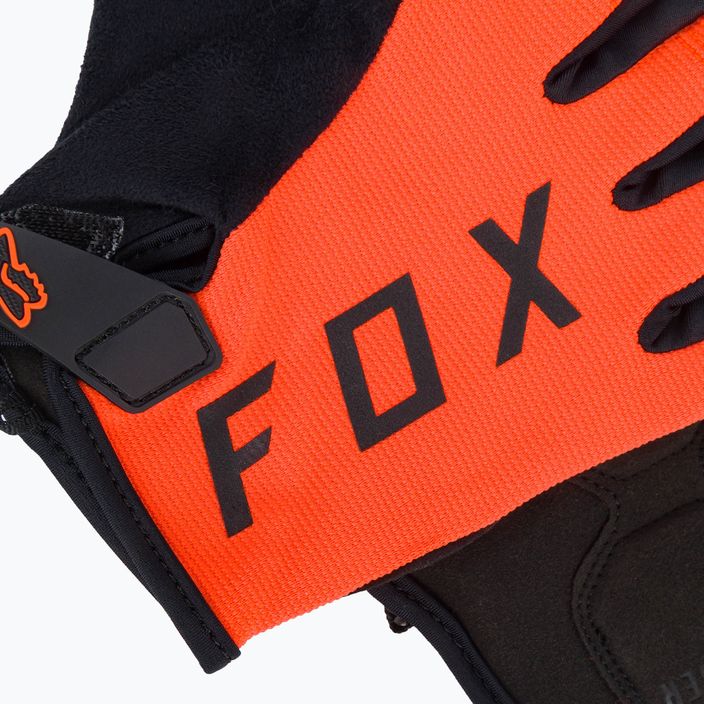 Fox Racing Ranger Gel ανδρικά γάντια ποδηλασίας μαύρο και πορτοκαλί 27379 4