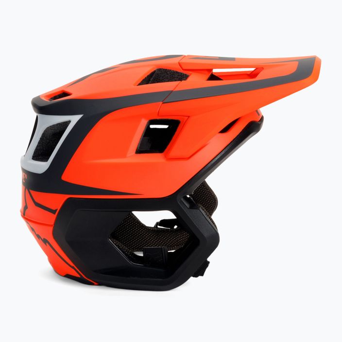 Fox Racing Dropframe Pro Dvide κράνος ποδηλάτου πορτοκαλί και μαύρο 29396 3