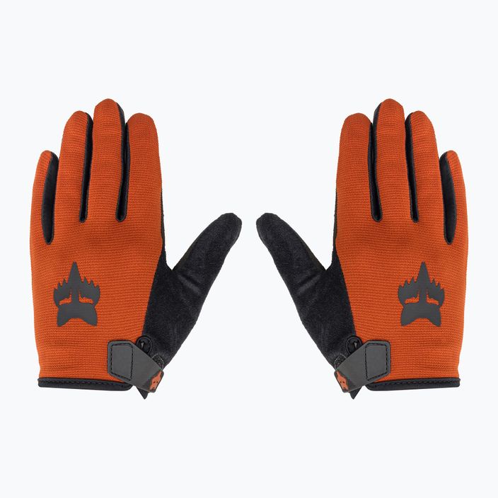 Fox Racing Ranger Jr πορτοκαλί παιδικά γάντια ποδηλασίας 3