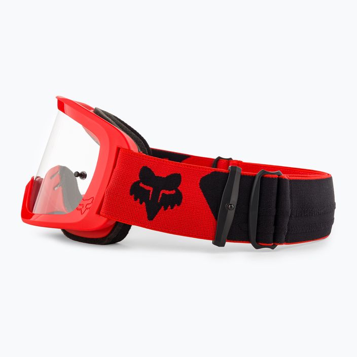Fox Racing Main Core φθορίζοντα κόκκινα γυαλιά ποδηλασίας 4