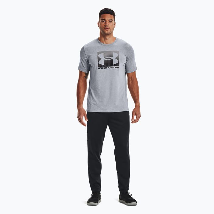 Ανδρικό μπλουζάκι Under Armour Boxed Sportstyle steel light heather/graphite/black T-shirt 2