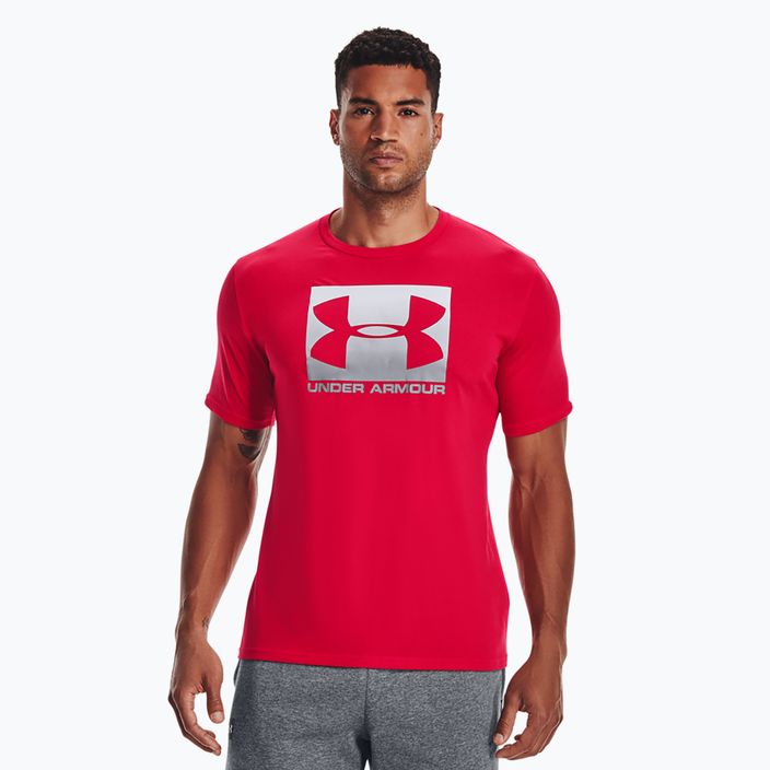 Ανδρικό μπλουζάκι Under Armour Boxed Sportstyle t-shirt κόκκινο/ατσάλι
