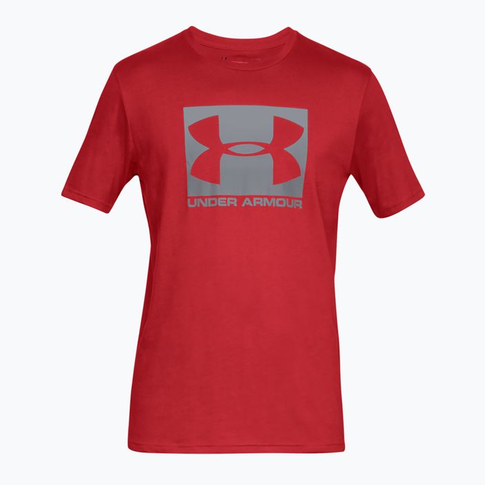Ανδρικό μπλουζάκι Under Armour Boxed Sportstyle t-shirt κόκκινο/ατσάλι 5