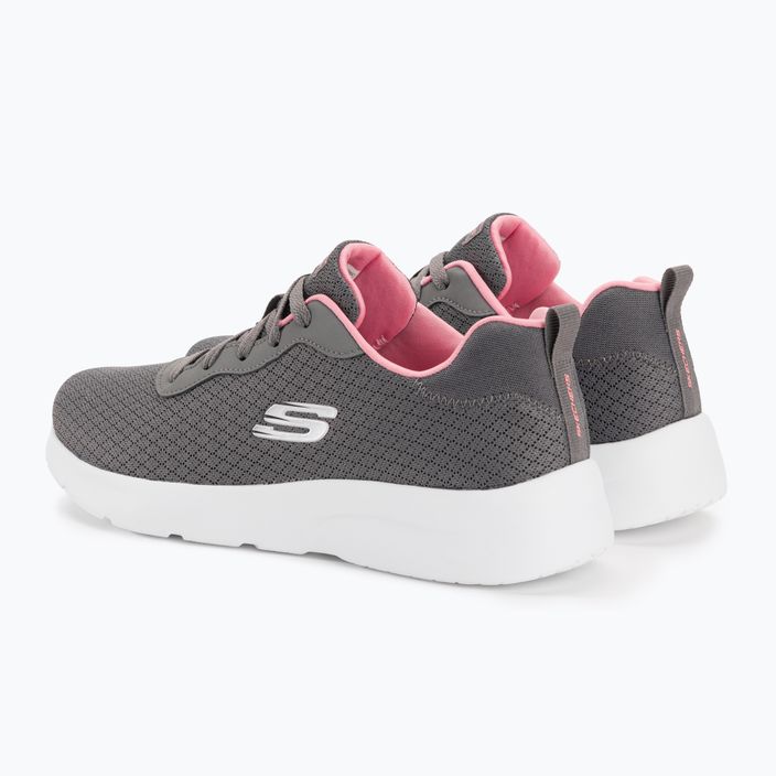 Γυναικεία παπούτσια προπόνησης SKECHERS Dynamight 2.0 Eye To Eye charcoal/coral 3
