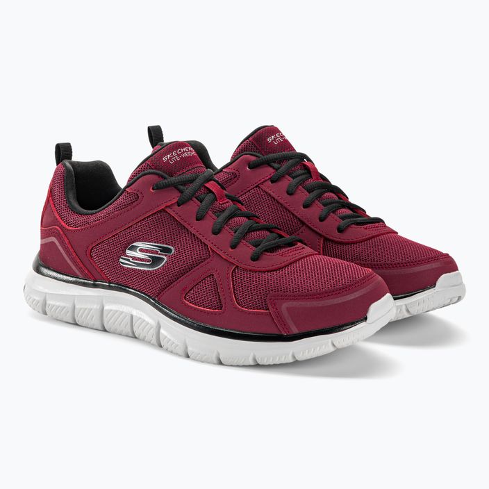 Ανδρικά παπούτσια προπόνησης SKECHERS Track Scrolic κόκκινο 4