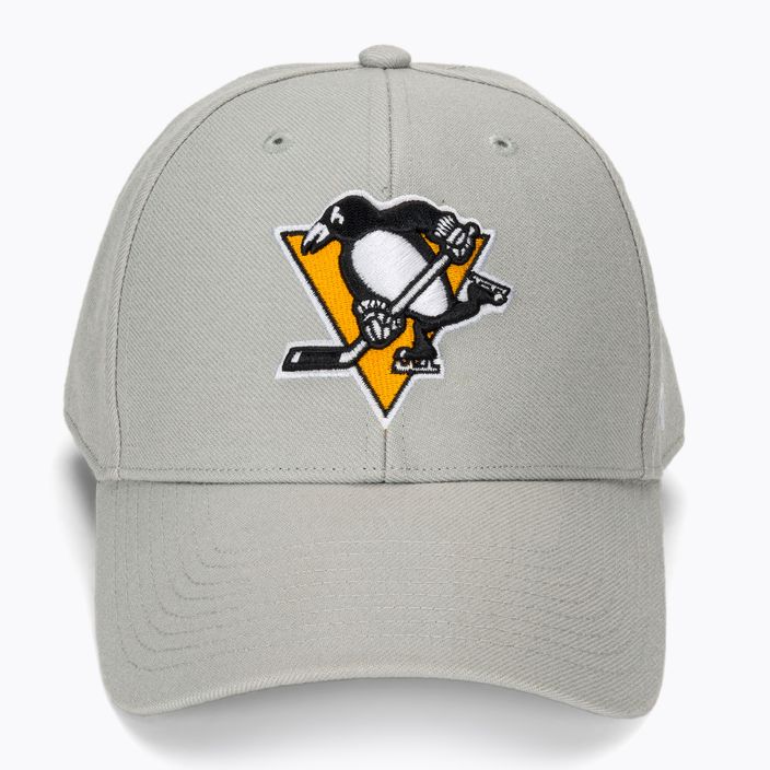 47 Brand NHL Pittsburgh Penguins MVP γκρι καπέλο μπέιζμπολ 2