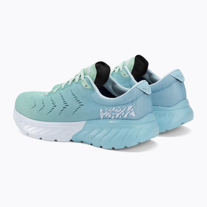 Γυναικεία παπούτσια για τρέξιμο HOKA Mach 2 aquamarine/lichen 3