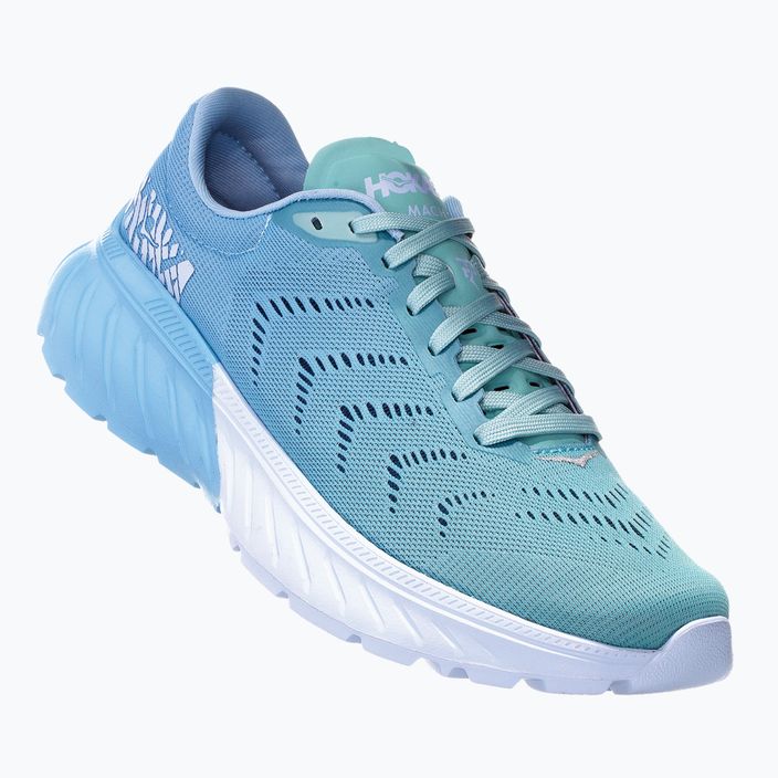 Γυναικεία παπούτσια για τρέξιμο HOKA Mach 2 aquamarine/lichen 8