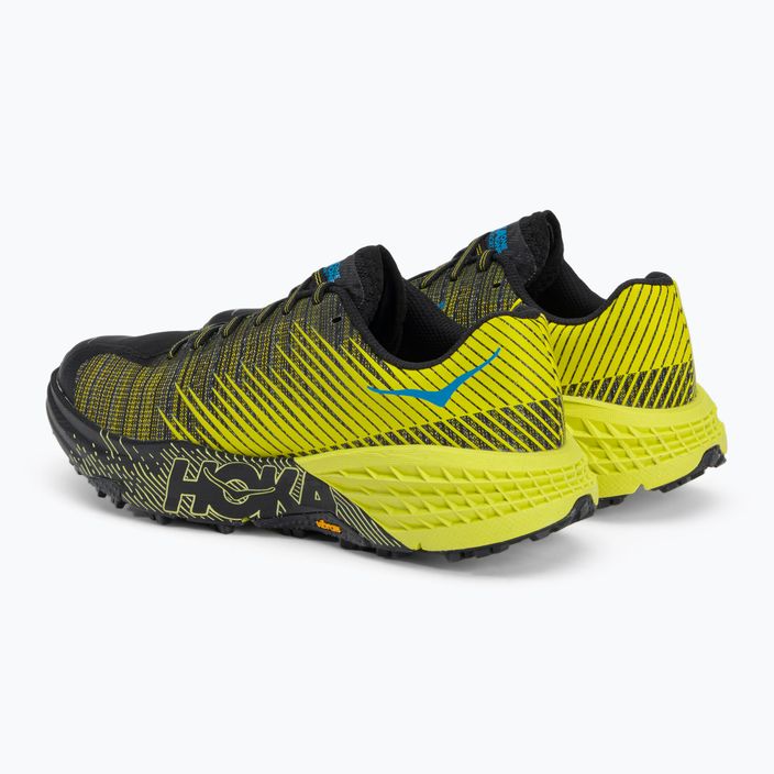 Γυναικεία παπούτσια για τρέξιμο HOKA Evo Speedgoat μαύρο/κίτρινο 1111430-CIB 6