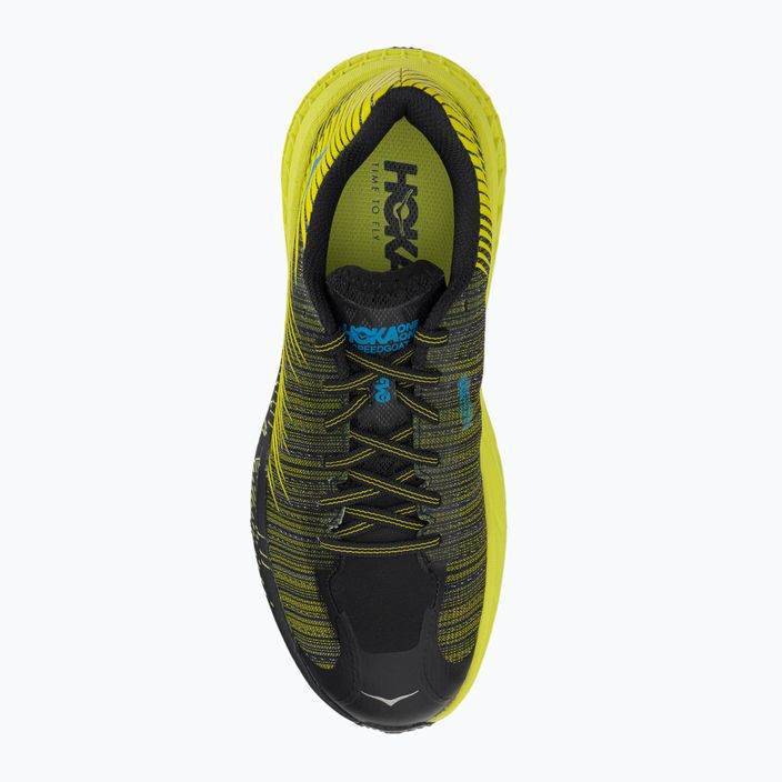Γυναικεία παπούτσια για τρέξιμο HOKA Evo Speedgoat μαύρο/κίτρινο 1111430-CIB 7