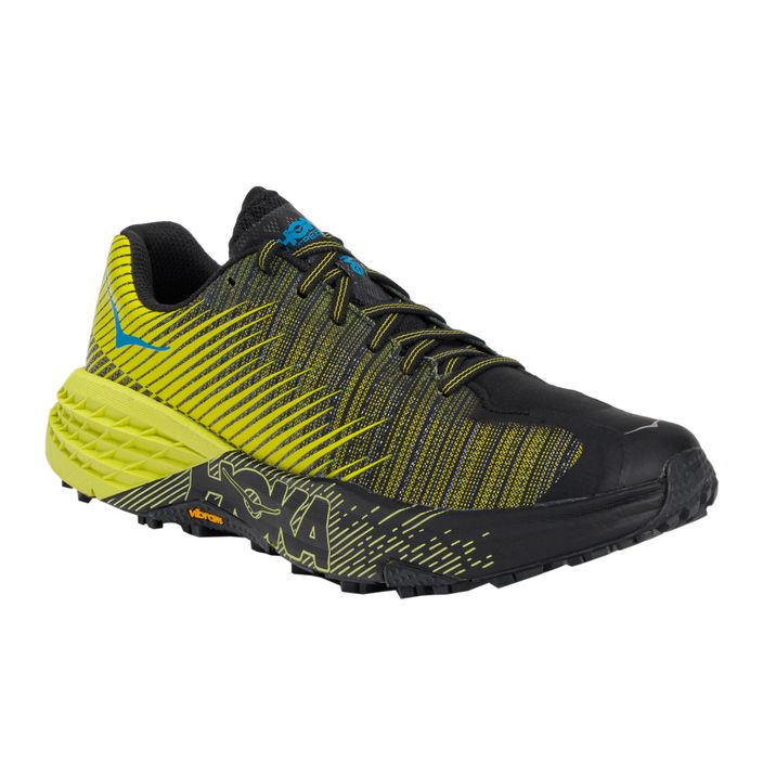 Γυναικεία παπούτσια για τρέξιμο HOKA Evo Speedgoat μαύρο/κίτρινο 1111430-CIB 12