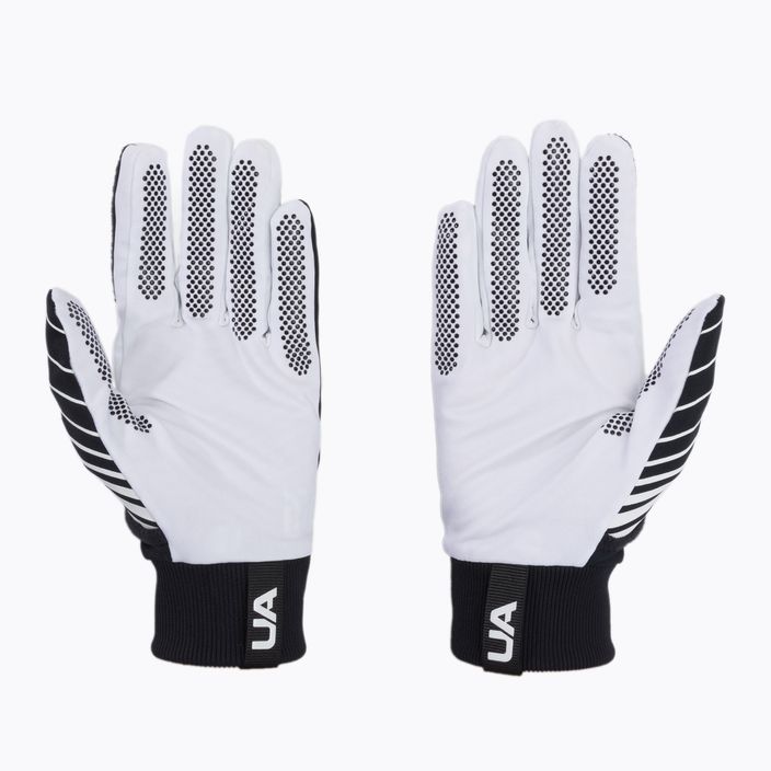 Under Armour Field Player'S 2.0 ανδρικά γάντια ποδοσφαίρου μαύρο και λευκό 1328183-001 2