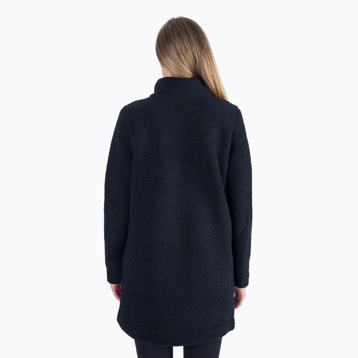 Columbia Panorama Long γυναικείο fleece παλτό μαύρο 1862582 3