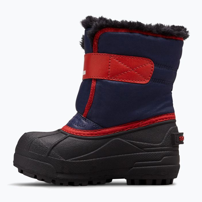 Sorel Snow Commander παιδικές μπότες πεζοπορίας nocturnal/sail red 8