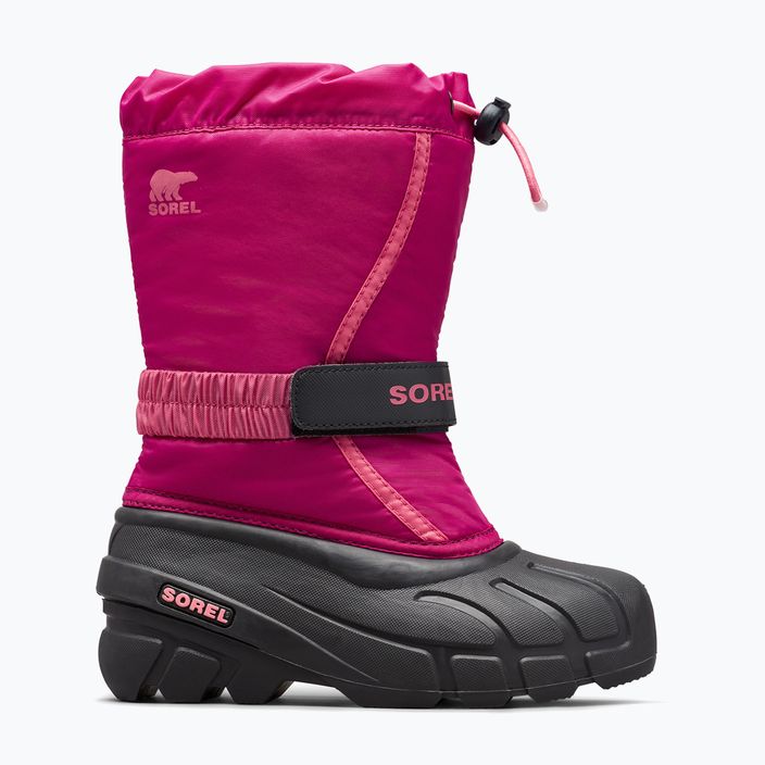 Sorel Flurry Dtv deep blush/tropic pink junior μπότες χιονιού 7