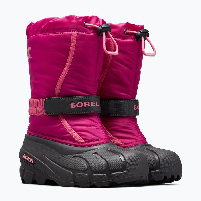 Sorel Flurry Dtv deep blush/tropic pink junior μπότες χιονιού 9