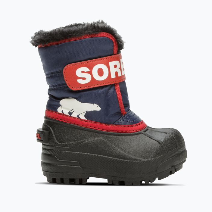 Sorel Snow Commander παιδικές μπότες χιονιού nocturnal/sail red 7