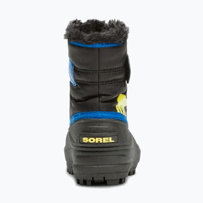 Sorel Snow Commander παιδικές μπότες χιονιού μαύρες / σούπερ μπλε 10