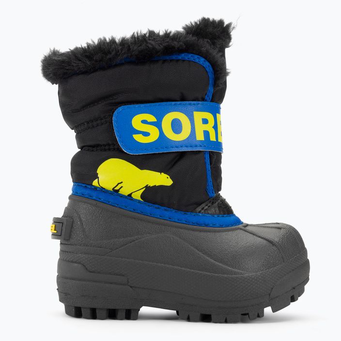 Sorel Snow Commander παιδικές μπότες χιονιού μαύρες / σούπερ μπλε 2