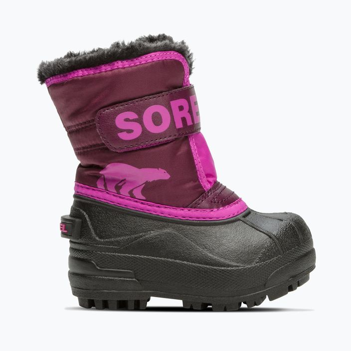 Sorel Snow Commander παιδικές μπότες χιονιού μωβ ντάλια/groovy ροζ 8