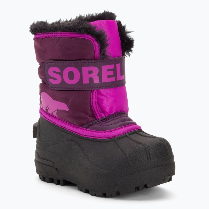 Sorel Snow Commander παιδικές μπότες χιονιού μωβ ντάλια/groovy ροζ