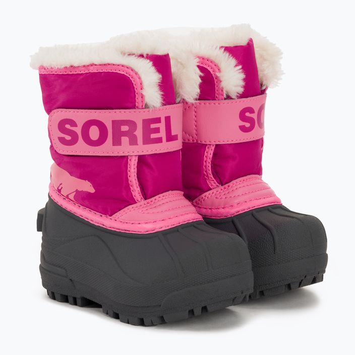 Sorel Snow Commander παιδικές μπότες χιονιού tropical pink/deep blush 4