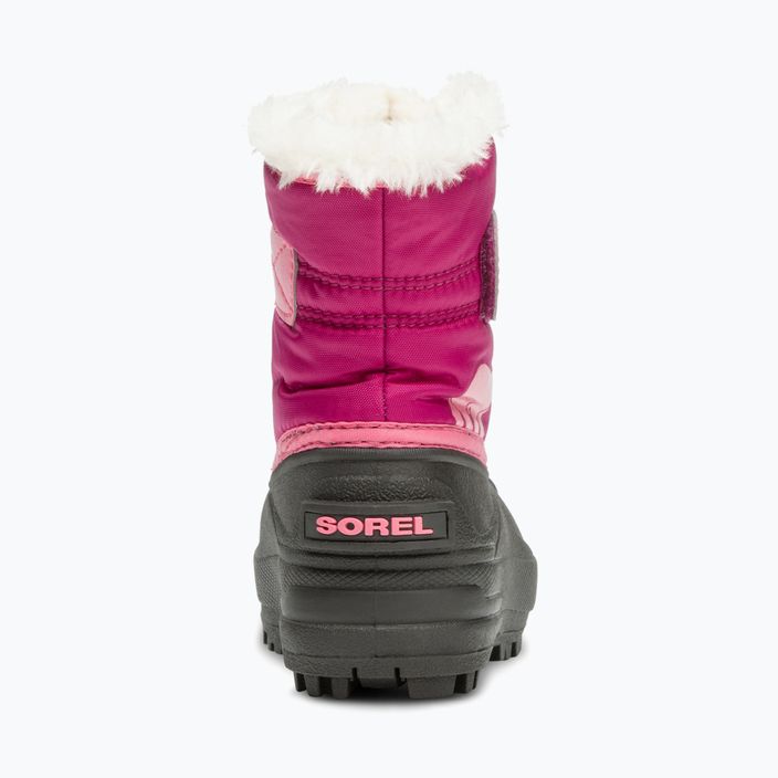Sorel Snow Commander παιδικές μπότες χιονιού tropical pink/deep blush 10