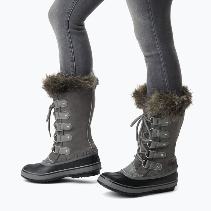 Sorel Joan of Arctic Dtv quarry/black γυναικείες μπότες χιονιού 13