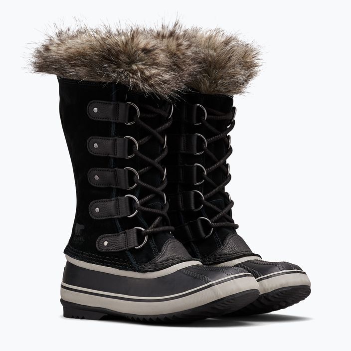 Γυναικείες μπότες χιονιού Sorel Joan of Arctic Dtv black/quarry 9
