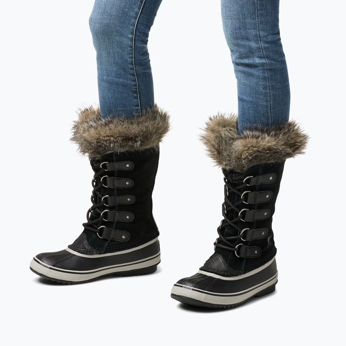 Γυναικείες μπότες χιονιού Sorel Joan of Arctic Dtv black/quarry 13