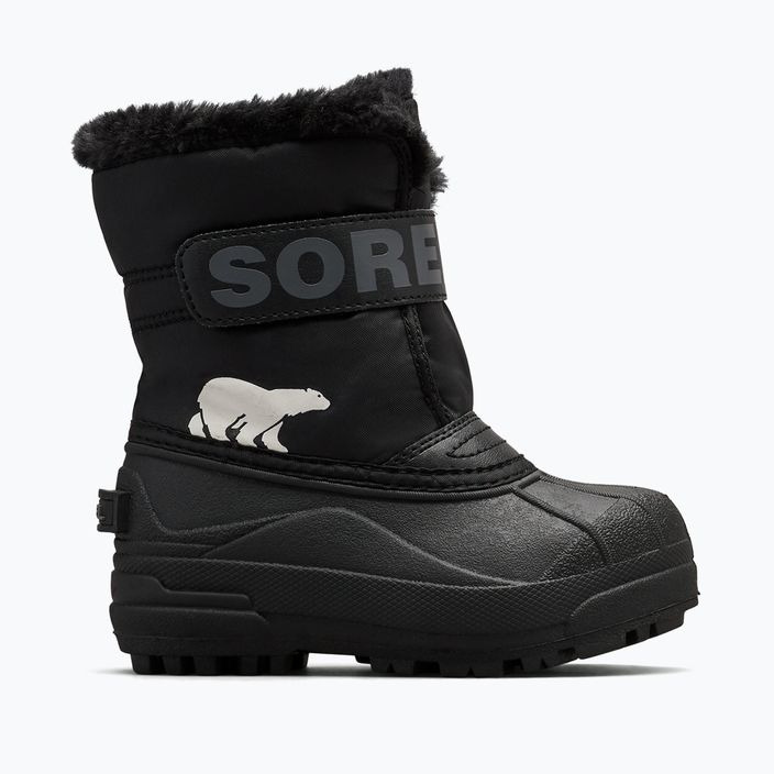 Sorel Snow Commander junior μπότες χιονιού μαύρο/κάρβουνο 7
