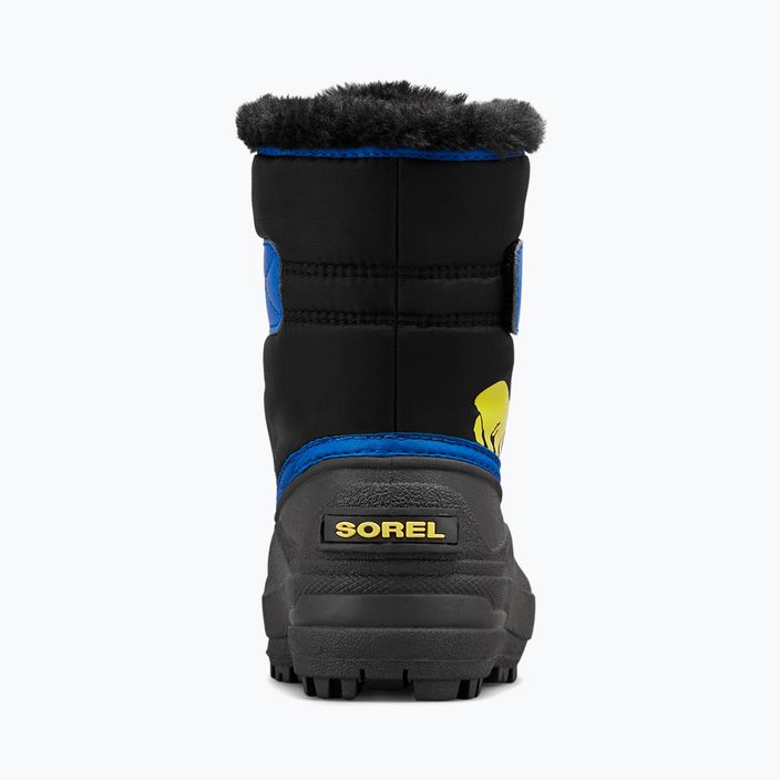 Sorel Snow Commander junior μπότες χιονιού μαύρες / σούπερ μπλε 10